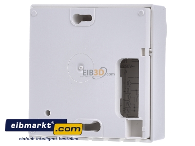 Ansicht hinten Theben RAM 702 AP-Raumthermostat 3-/4-Leiter,1ffner 
