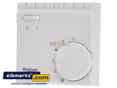 Frontansicht Theben 7050001 AP-Raumthermostat 3-/4-Leiter,1ffner RAM 705