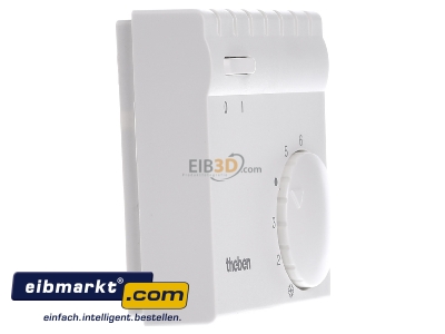 Ansicht links Theben 7050001 AP-Raumthermostat 3-/4-Leiter,1ffner RAM 705