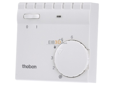 Frontansicht Theben RAM 706 AP-Raumthermostat 4-/5-Leiter,1ffner 