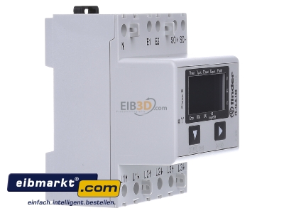 View on the left Finder 7E.46.8.400.0012 Direct kilowatt-hour meter 10A - 
