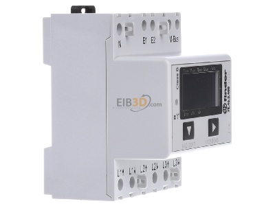 View on the left Finder 7E.46.8.400.0032 Direct kilowatt-hour meter 10A 
