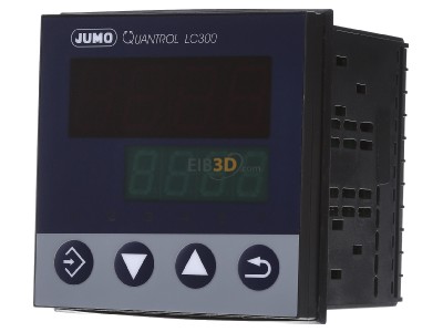 Frontansicht Jumo 702034/8-1000-23 Quantrol-Kompaktregler AC110-240V, 96x96mm 