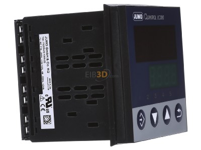 Ansicht links Jumo 702034/8-1000-23 Quantrol-Kompaktregler AC110-240V, 96x96mm 