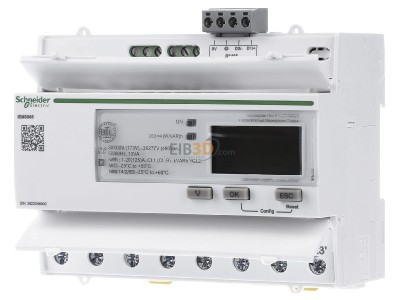 Front view Schneider Electric A9MEM3365 Direct kilowatt-hour meter 125A 
