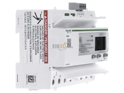 View on the left Schneider Electric A9MEM3365 Direct kilowatt-hour meter 125A 
