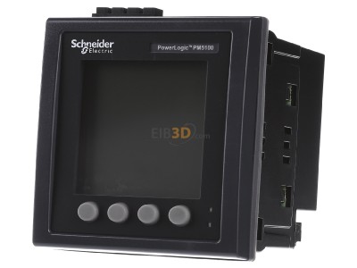 Front view Schneider Electric METSEPM5110 Transformer kilowatt-hour meter 8A 
