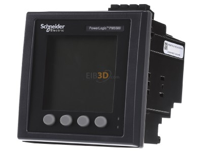 Front view Schneider Electric METSEPM5560 Transformer kilowatt-hour meter 10A 
