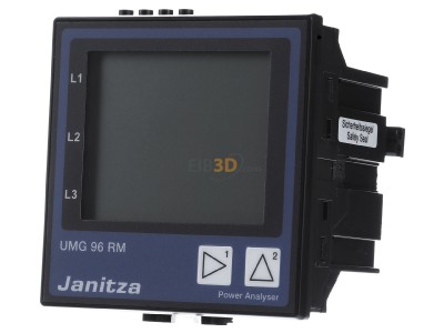 Front view Janitza UMG 96RM-E #5222062 Built-in multifunction meter UMG 96RM-E 5222062
