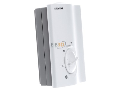View on the left Siemens BPZ:RCU10 Room thermostat for bus system 
