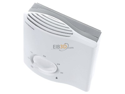View up front Siemens BPZ:RCU10 Room thermostat for bus system 
