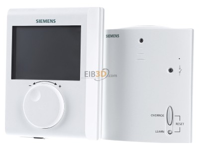Frontansicht Siemens S55770T 378 Raumthermostat-SET RDH100RF/SET 
