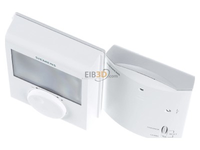 Ansicht oben vorne Siemens S55770T 378 Raumthermostat-SET RDH100RF/SET 