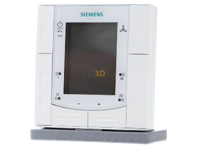 Front view Siemens S55770T 400 Room thermostat 
