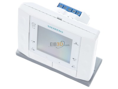 View up front Siemens S55770T 400 Room thermostat 
