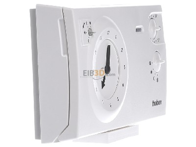 View on the left Theben RAM 722 Clock thermostat analogue white 
