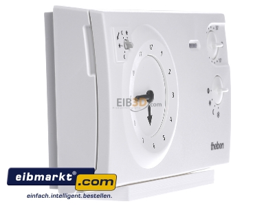 View on the left Theben RAM 782 Clock thermostat analogue white - 
