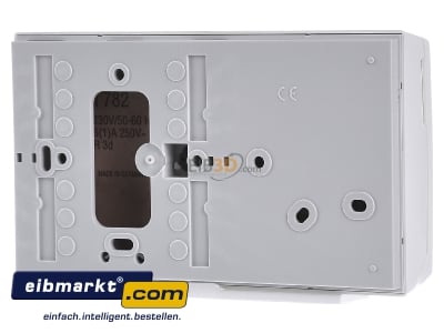 Ansicht hinten Theben RAM 782 Uhrenthermostat Ramses 