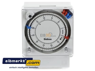 View up front Analogue time switch 230VAC TM 179h Theben TM 179h
