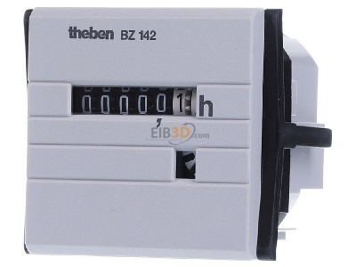 Front view Theben BZ142-1 50Hz Hour counter 230V AC 
