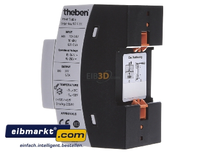 View on the right Theben 9079330 DC-power supply 85...264V/24V 36W 
