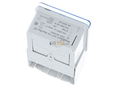 Top rear view Legrand Bticino MaxiRexQT/49754 Analogue time switch 230VAC 
