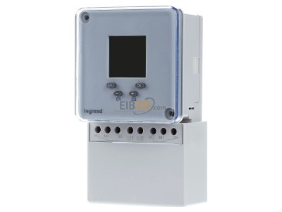 Front view Legrand Bticino MaxiD72/2 49682 Digital time switch 230VAC 
