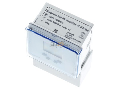 View up front Legrand Bticino MaxiD72/2 49682 Digital time switch 230VAC 
