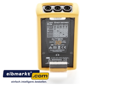 Ansicht oben hinten Drehfeldanzeiger m. Motordrehricht. Fluke 9062 Fluke Fluke 9062