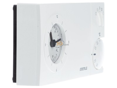 Ansicht links Eberle easy 2 t Uhrenthermostat 5-30C Batteriebetr. 