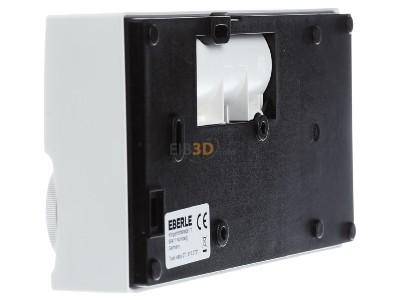 Ansicht rechts Eberle easy 2 t Uhrenthermostat 5-30C Batteriebetr. 