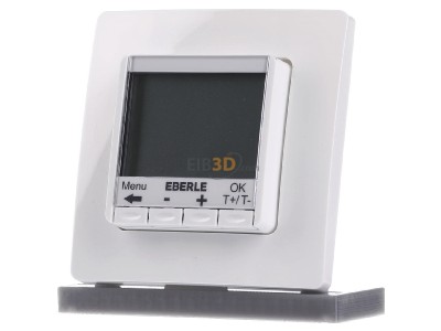 Frontansicht Eberle FIT np 3F / wei Thermostat UP AC230V 16A 