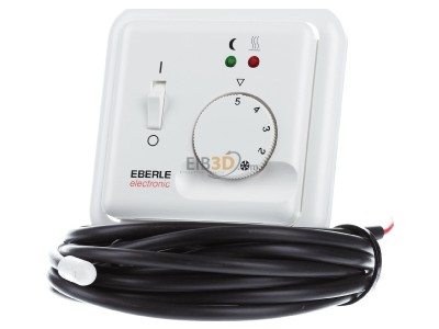 Frontansicht Eberle FRe 52523/i Fussbodenregler UP AC230V 10A 