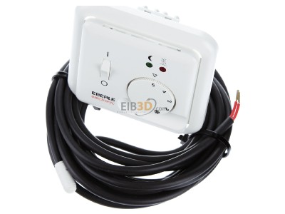Ansicht oben vorne Eberle FRe 52523/i Fussbodenregler UP AC230V 10A 