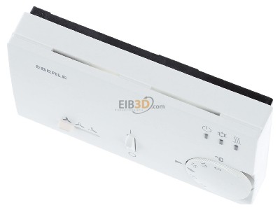 Ansicht oben vorne Eberle KLR-E 52552 4p Klimaregler 5-30C, AC230V 