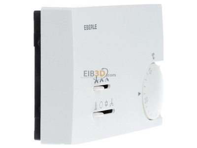 Ansicht links Eberle KLR-E 52722 Klimaregler 15-30C, AC230V 