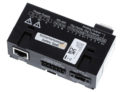 Ansicht oben vorne Janitza Modul 96-PA-RCM-EL Aufsteckmodul Differenzstrommessu. 