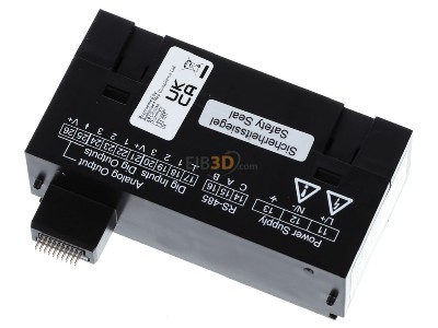 Ansicht oben hinten Janitza Modul 96-PA-RCM-EL Aufsteckmodul Differenzstrommessu. 