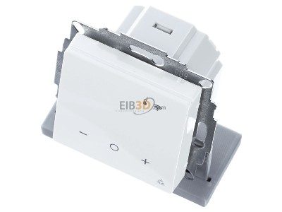 Ansicht oben vorne Eberle UTE 3500RAL9010-G-55 UP-Thermostat Smart Home fhig 