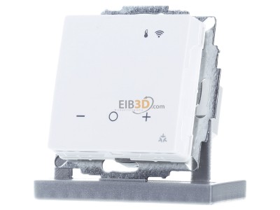 Frontansicht Eberle UTE 3500RAL9016-G-55 UP-Thermostat Smart Home fhig 