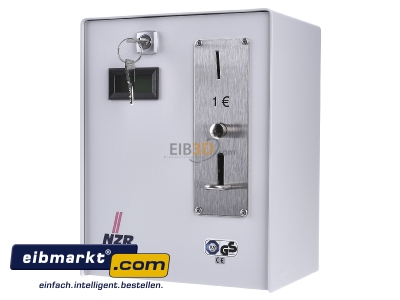 Frontansicht NZR ZMZ 0215 1Euro M�nzz�hler elektronisch 