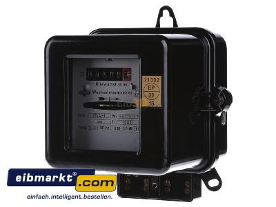 Front view NZR 01020113 Direct kilowatt-hour meter 10A - 
