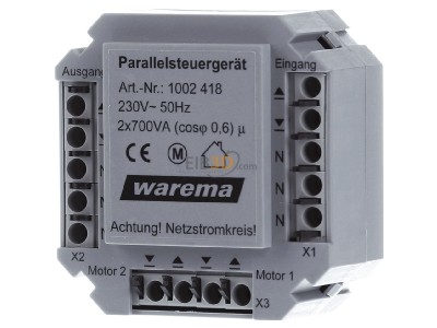 Front view Warema 1002418 Isolator relay venetian blind 3A 
