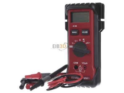 Frontansicht Benning MM1 Digital Multimeter 