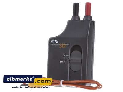 Front view Fluke 80TK Temperature probe -50...1000°C 
