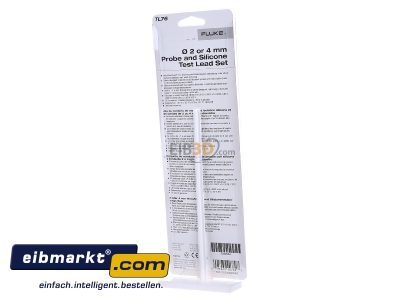 Ansicht hinten Fluke TL76 Messleitungs-Satz Universal 