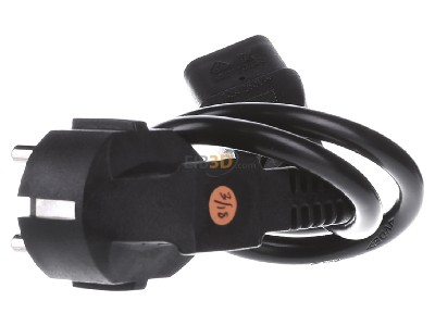 Ansicht rechts Fluke EXTL100-02 Prfadapter f. Schukoleitung 