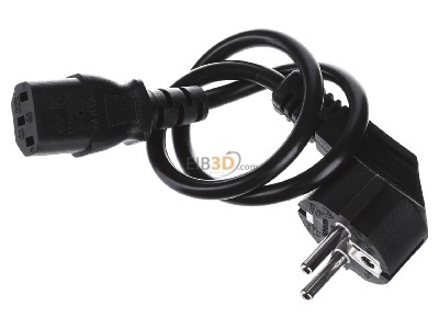 Ansicht oben vorne Fluke EXTL100-02 Prfadapter f. Schukoleitung 