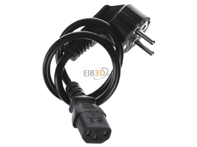 Ansicht oben links Fluke EXTL100-02 Prfadapter f. Schukoleitung 