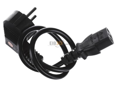 Ansicht oben hinten Fluke EXTL100-02 Prfadapter f. Schukoleitung 